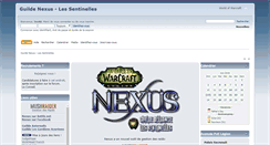 Desktop Screenshot of guilde-nexus.net
